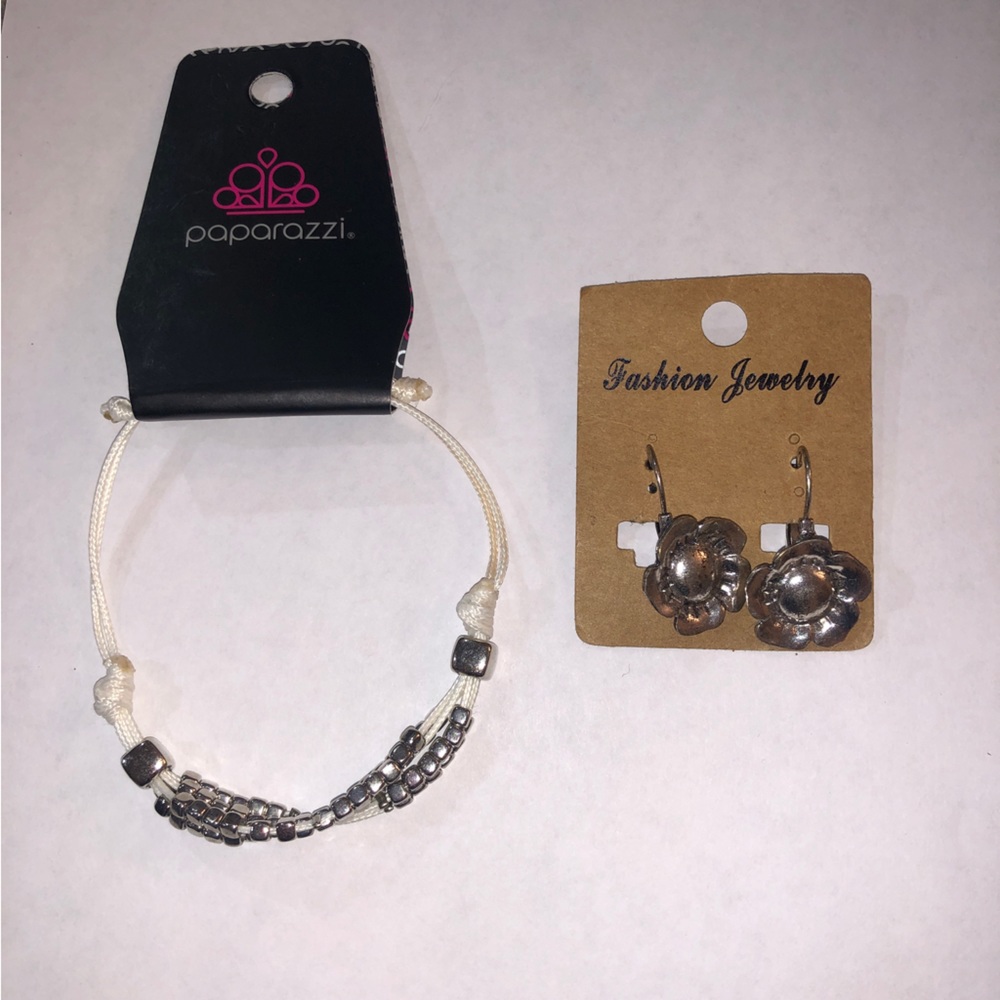 🔥5/$50🔥 NWT Jewelry Bundle Lot: Paparazzi Bracelet & Fashion Jewelry Earrings
